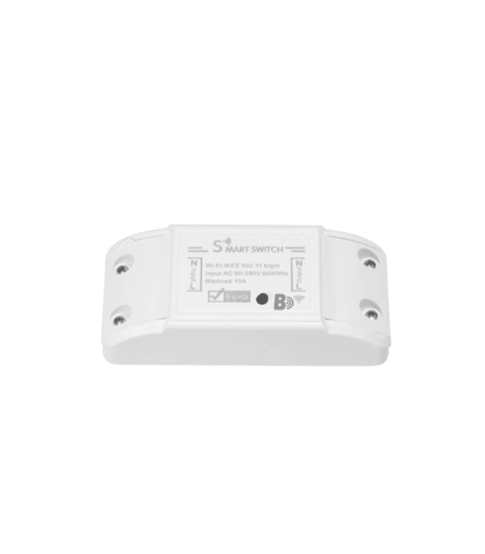 Interruptor Inteligente 3 canales Sin Neutro Tuya Smart - Blanco
